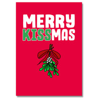 Merry Kissmas Christmas Card
